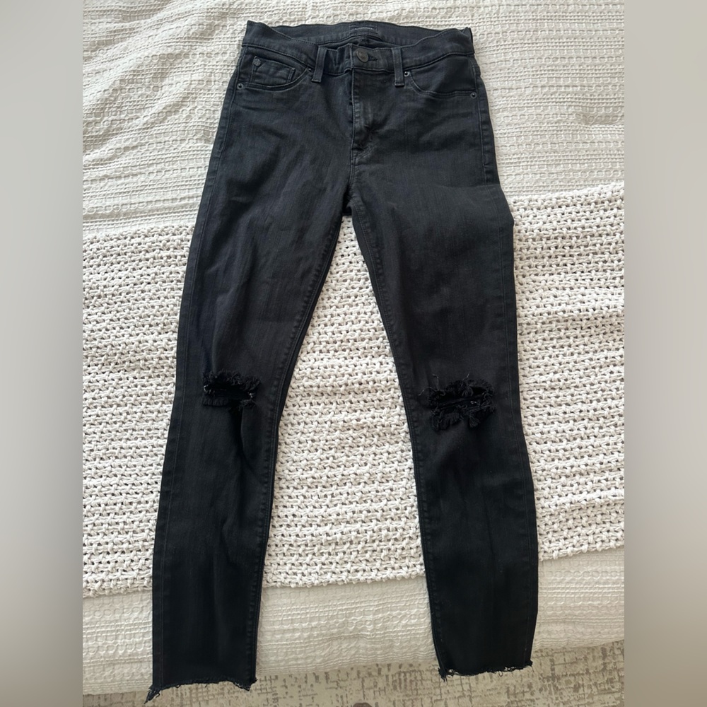 Hudson Jeans Black Distressed Women's Jeans size 27